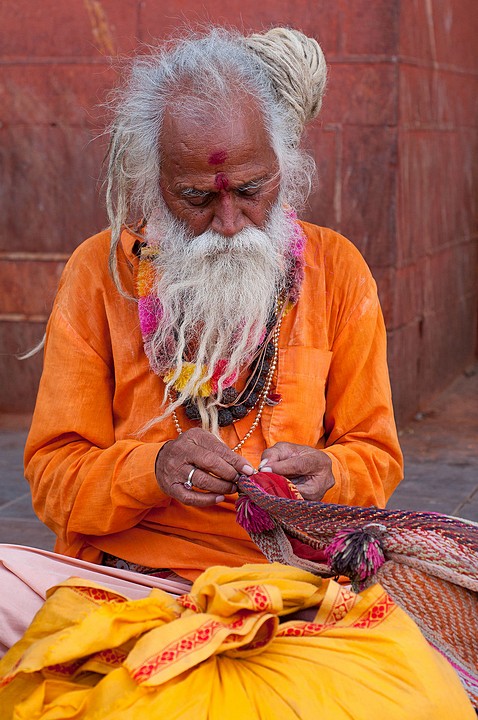 Jodhpur - sadhu (Indie 2010 - portety i inni ludzie)